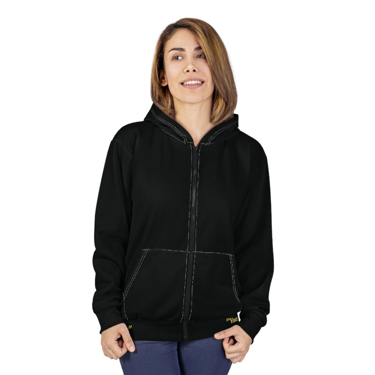 A Smoldering Star Within Aquarius Zip Hoodie | Apparel