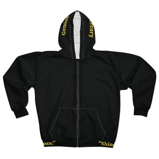 A Nebula Within Gemini Zip Hoodie | Apparel