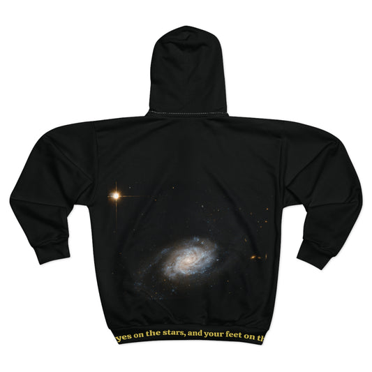 A Galaxy Within Leo Zip Hoodie | Apparel