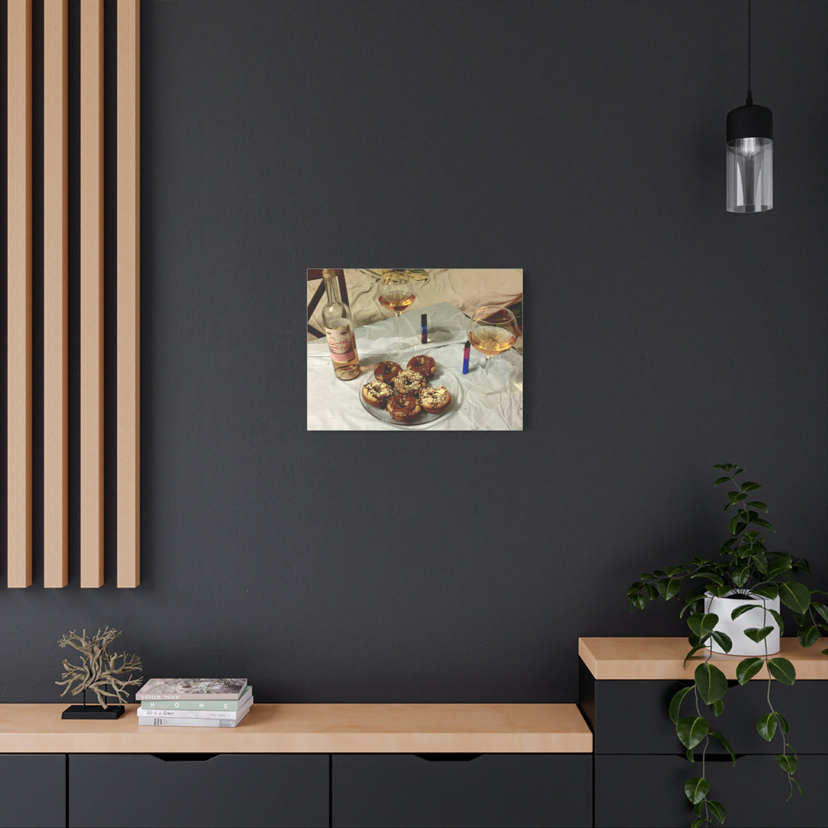 "Girl Dinner" | Canvas Wall Art