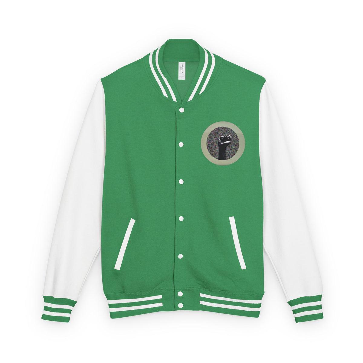 Compassion That is Ready for Action Letterman Jacket | Apparel