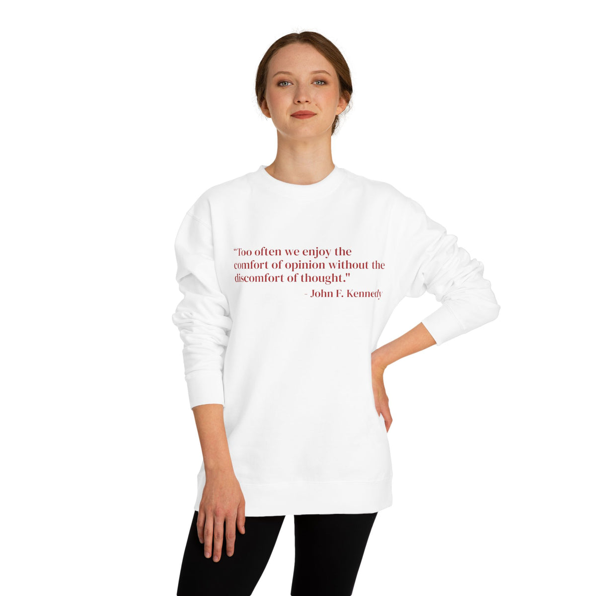 "Question Everything" Graphic Crewneck Sweatshirt | Apparel
