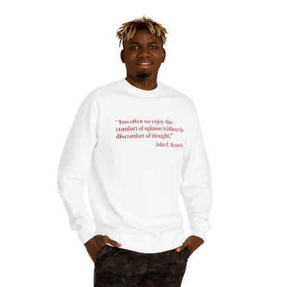 "Question Everything" Graphic Crewneck Sweatshirt | Apparel