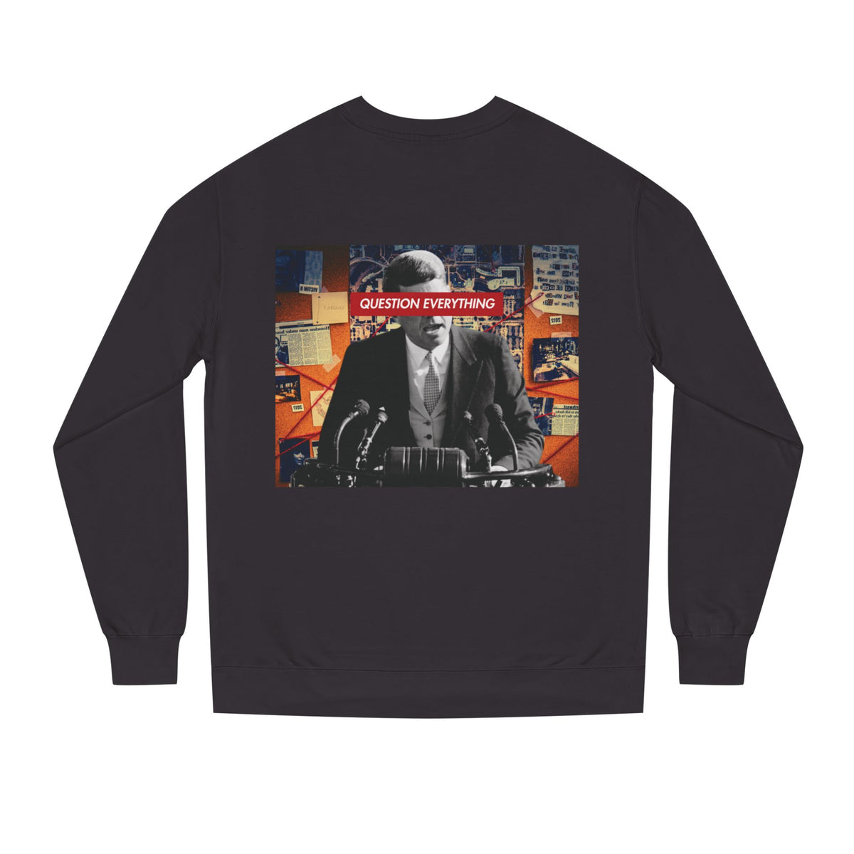 "Question Everything" Graphic Crewneck Sweatshirt | Apparel