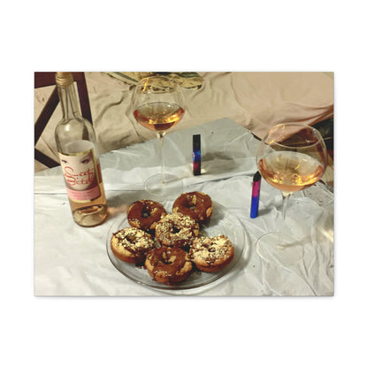 "Girl Dinner" | Canvas Wall Art