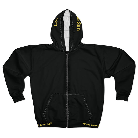 A Galaxy Within Leo Zip Hoodie | Apparel