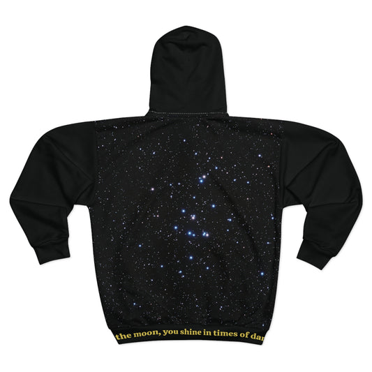 A Beehive Within Cancer Zip Hoodie | Apparel