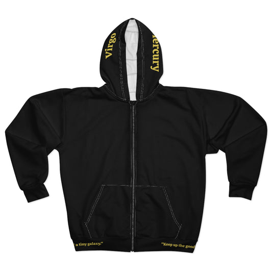 A Galaxy Within Virgo Zip Hoodie | Apparel