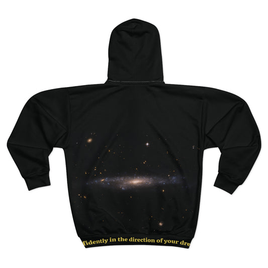 A Galaxy Within Pisces Zip Hoodie | Apparel